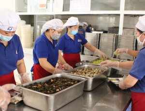 Công ty GGS Việt Nam nâng cao chất lượng bữa ăn ca cho công nhân